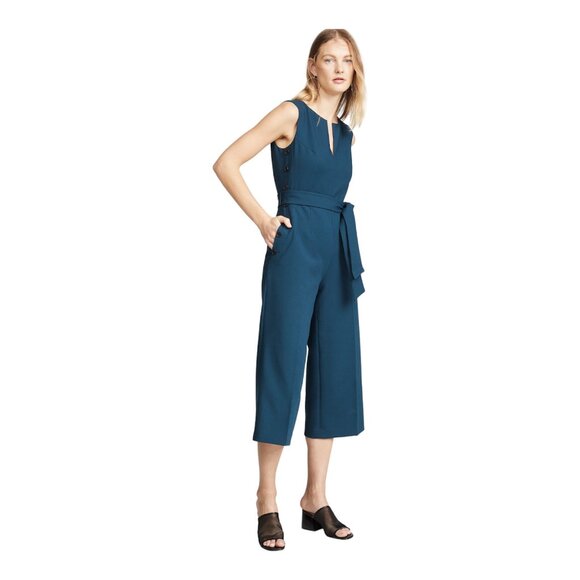 Club Monaco Klauss Jumpsuit in Canyon Blue in Size 4 - Picture 1 of 14